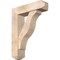 Ekena Millwork Funston Craftsman Smooth Bracket w/ Offset Brace, Douglas Fir, 7 1/2"W x 28"D x 36"H BKT0806X28X36FST04SDF - alternate 1